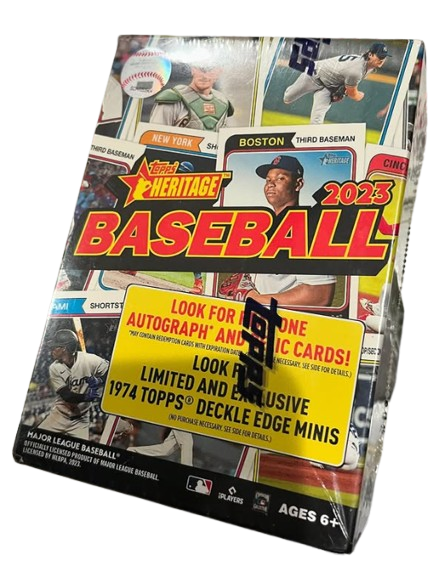 2023 Topps Heritage Baseball Hanger Boxes trading cards Lot of 2