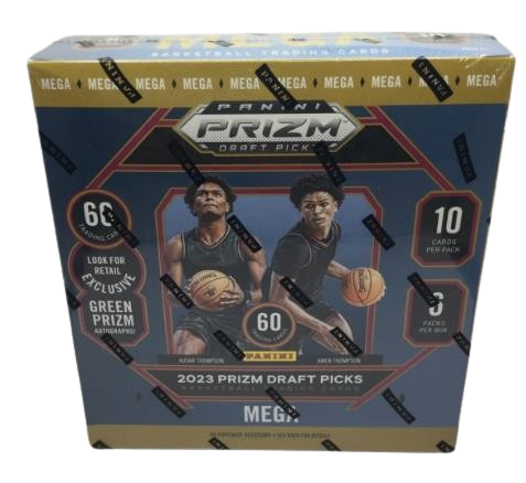 2023 Panini Prizm Basketball Draft Picks Mega Box – Factory Sealed