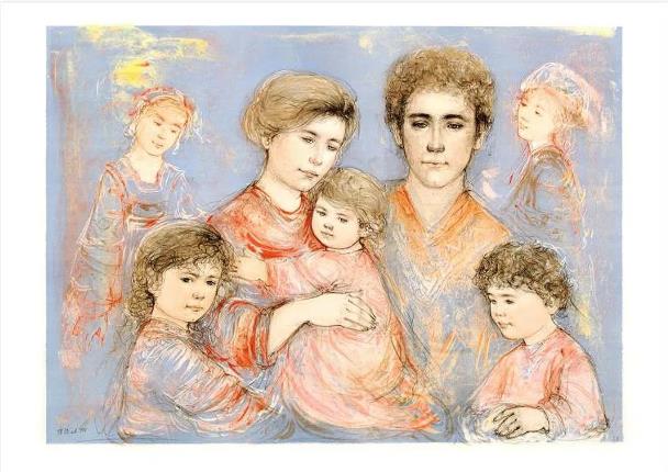 Edna Hibel Prints & Multiples