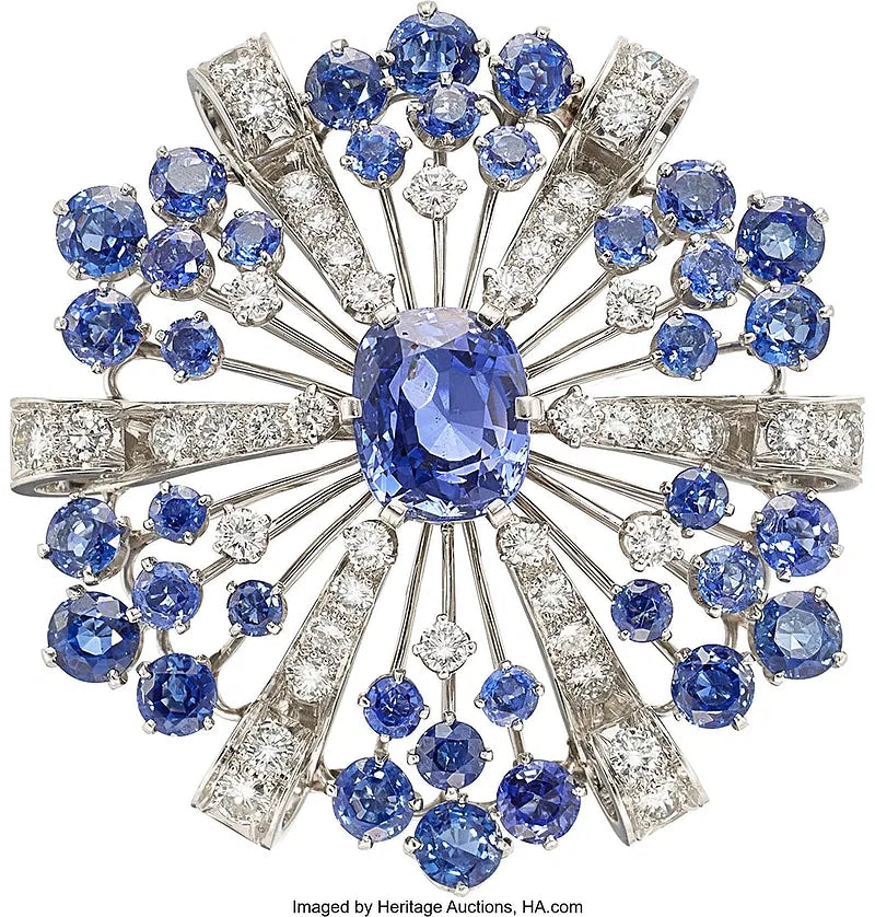 Sapphire Brooches & Pins