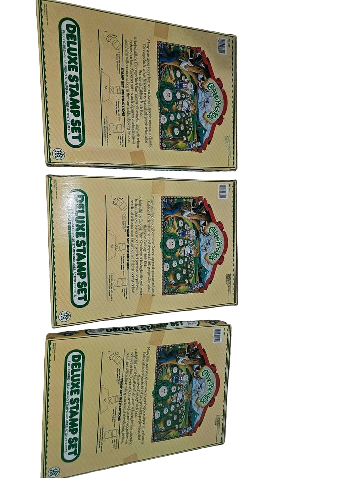 Vintage 1984 Gabage Patch Kids Deluxe Stamp Set