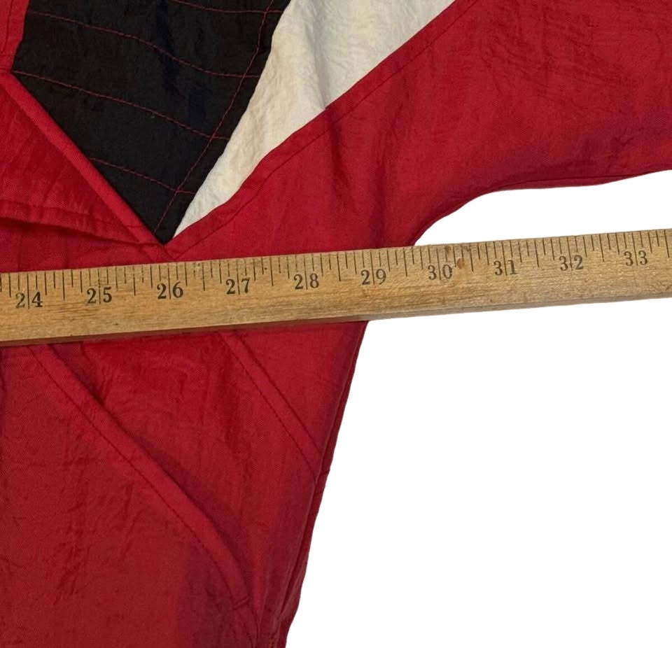 Vintage 90s NCAA Starter Indiana University Hoosiers Pullover Jacket Sz XL