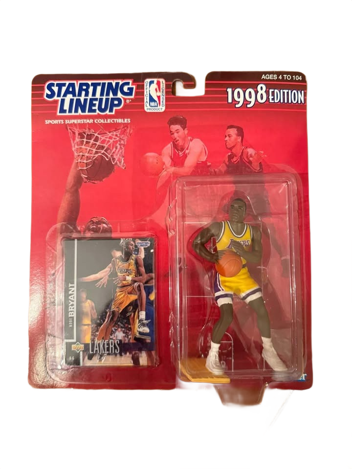 Vintage 1998 Kobe Bryant Starting Lineup Collectible Action Figure