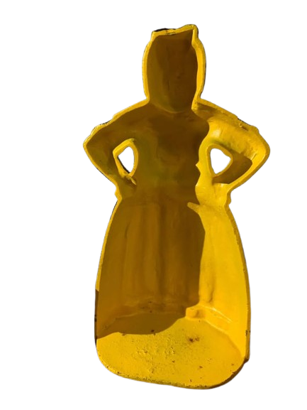 Collection of Antique Vintage Aunt Jemima Cast Iron banks and door stop