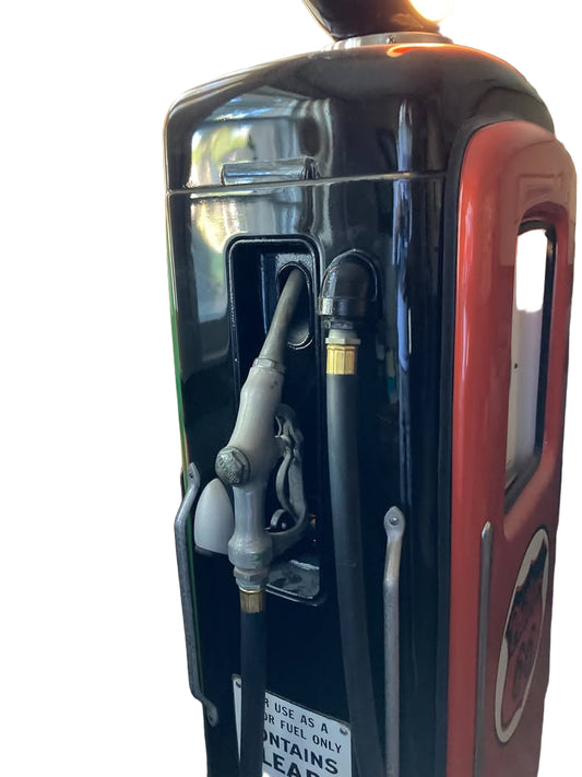 Vintage Gas Pump Two Sided Restored