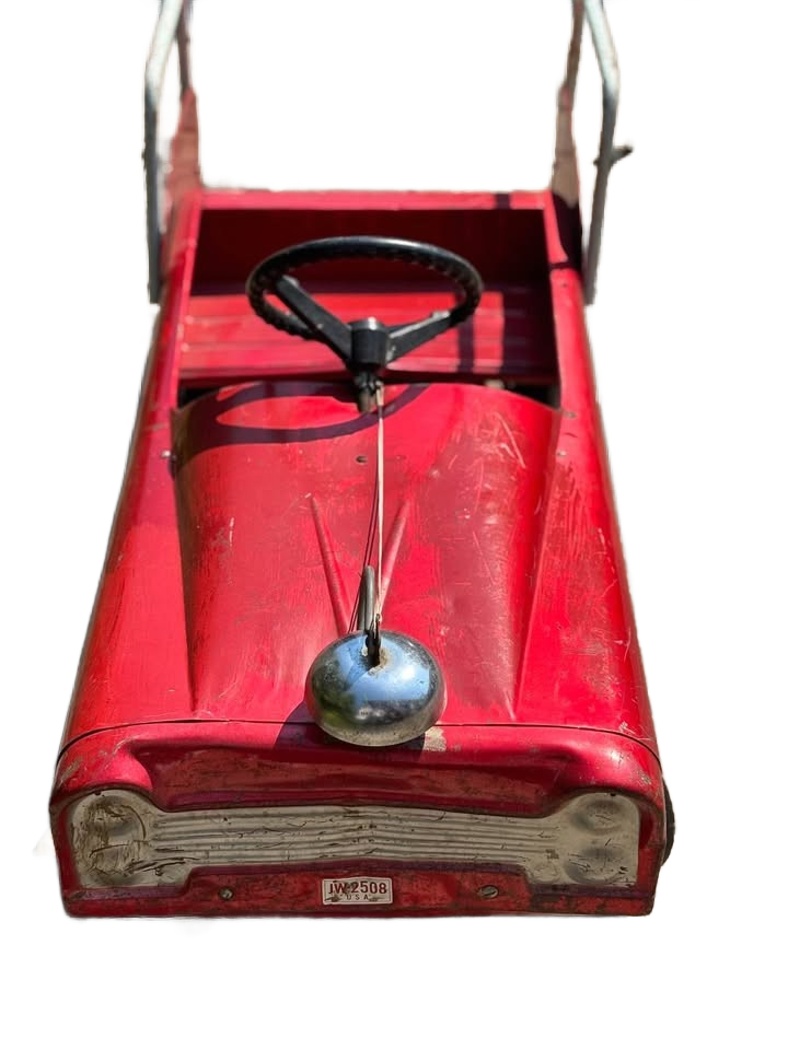 Antique AMF Firefighter Engine 508 Pedal Car