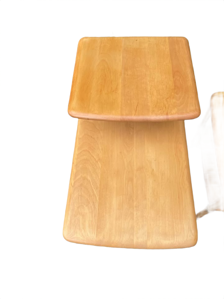 Heywood Wakefield, step tables and coffee table