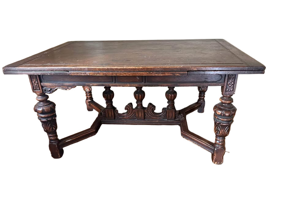 Antique table - Vintage and extendable