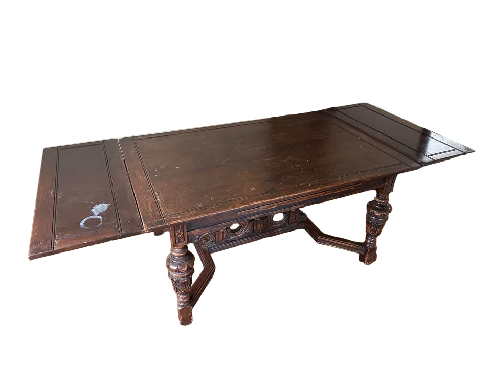 Antique table - Vintage and extendable