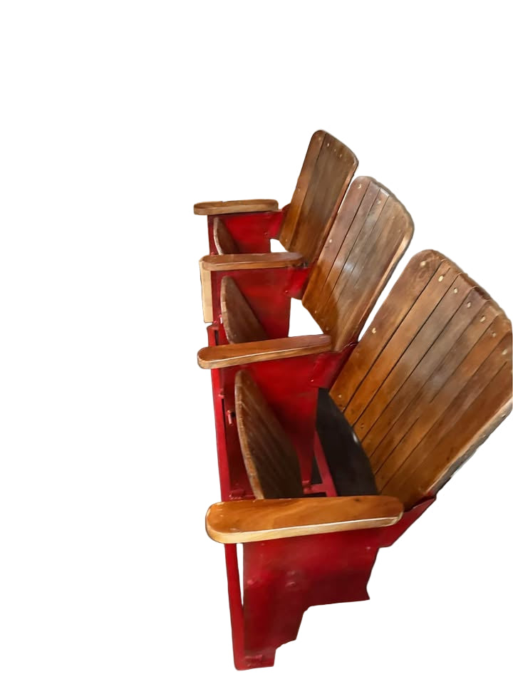 Early 1900s Antique Stadium Seats