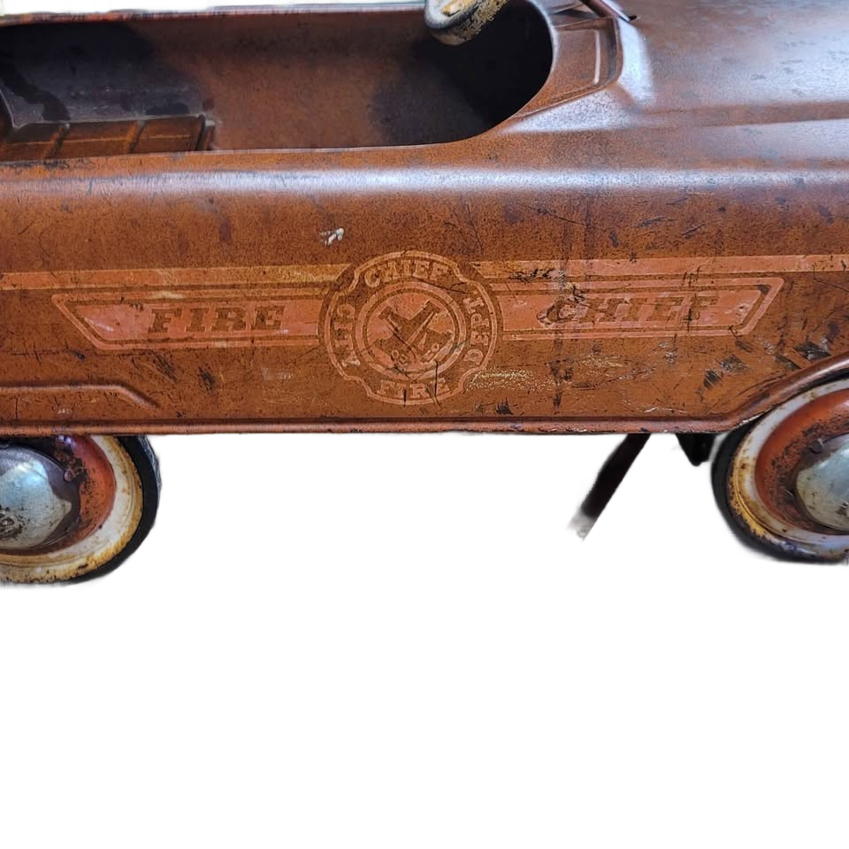 Fire Chief Pedal Car
