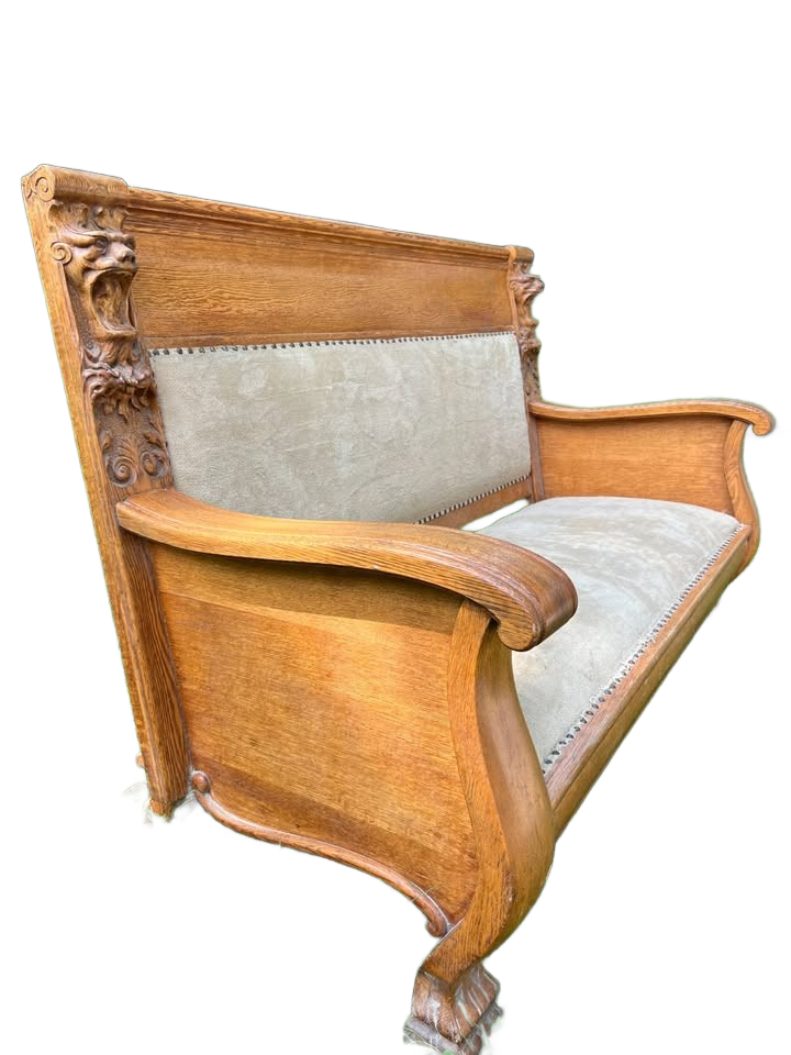 Beautiful,one of a kind, antique bench