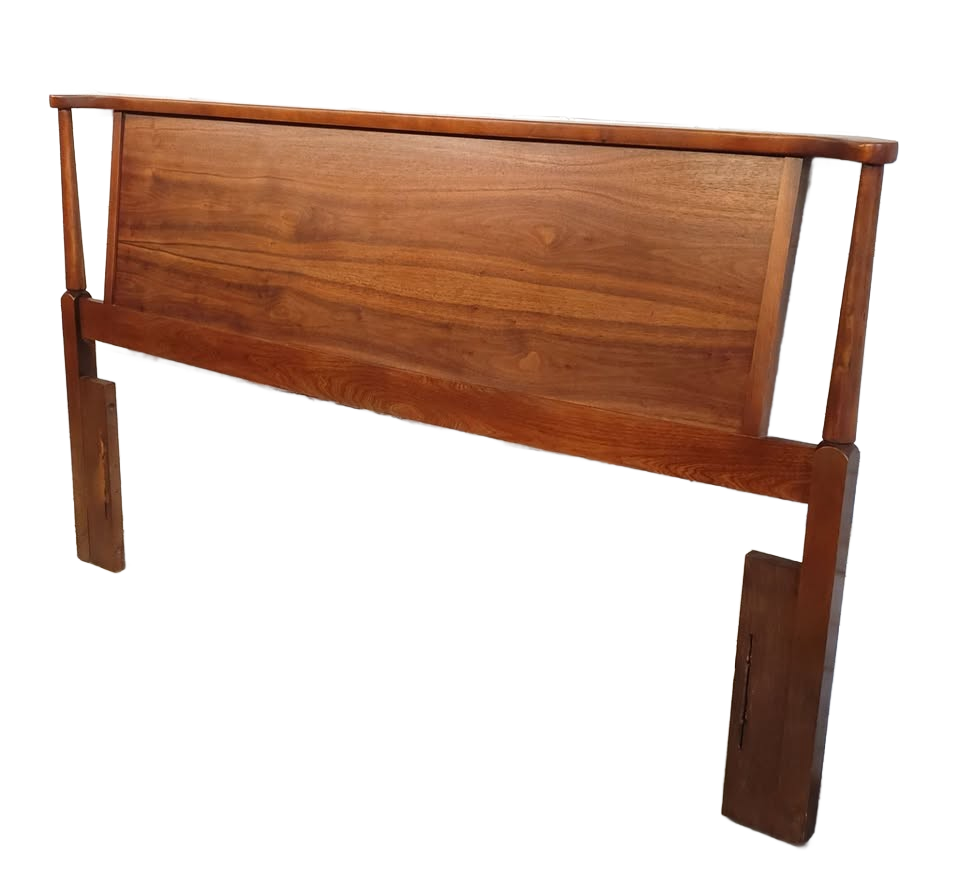 Exceptional RESTORED Mid Century Bedroom Set Available! Impeccable Dresser Queen Bed Mirror