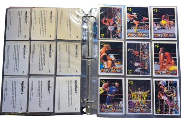 WWF trading cards