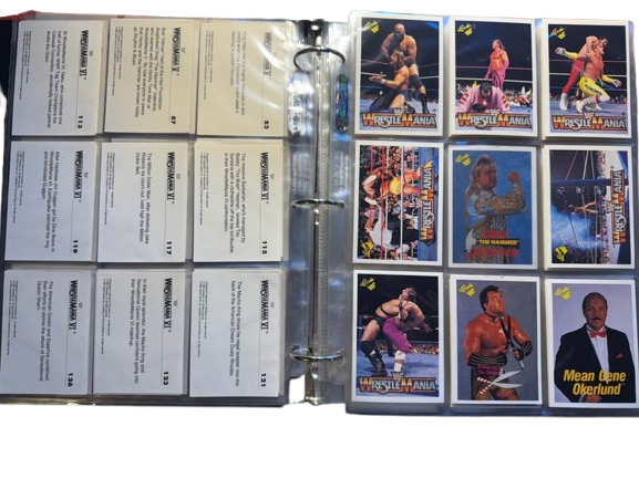 WWF trading cards