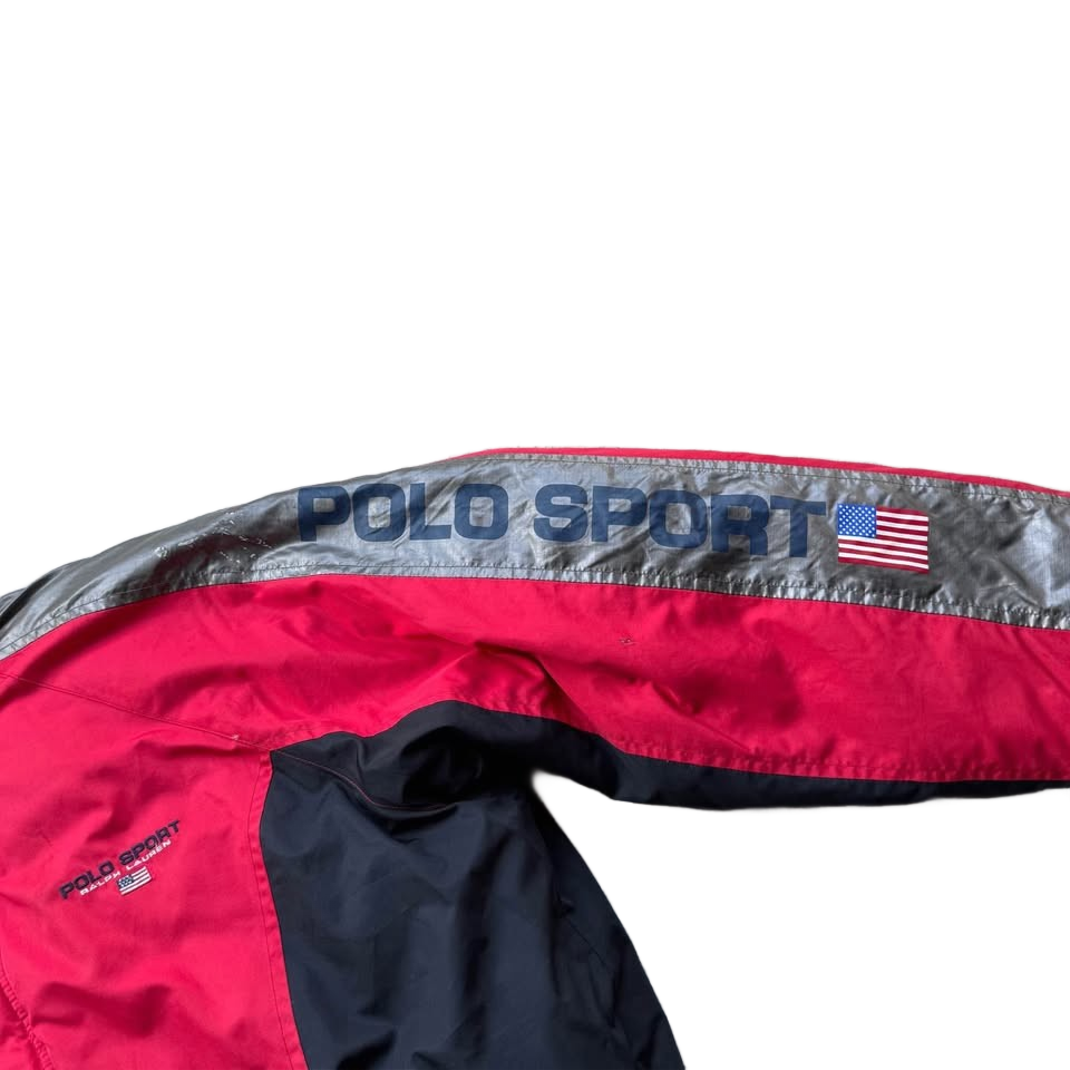 Vintage 90s polo sport Ralph Lauren puffer jacket
