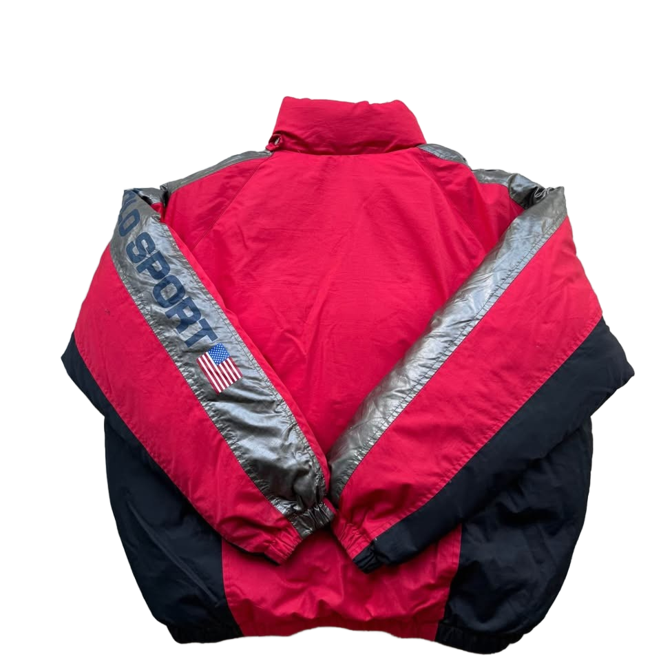 Vintage 90s polo sport Ralph Lauren puffer jacket
