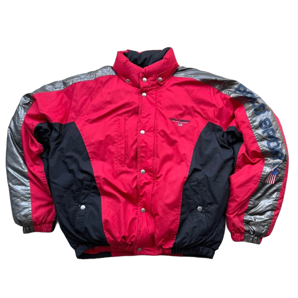 Vintage 90s polo sport Ralph Lauren puffer jacket