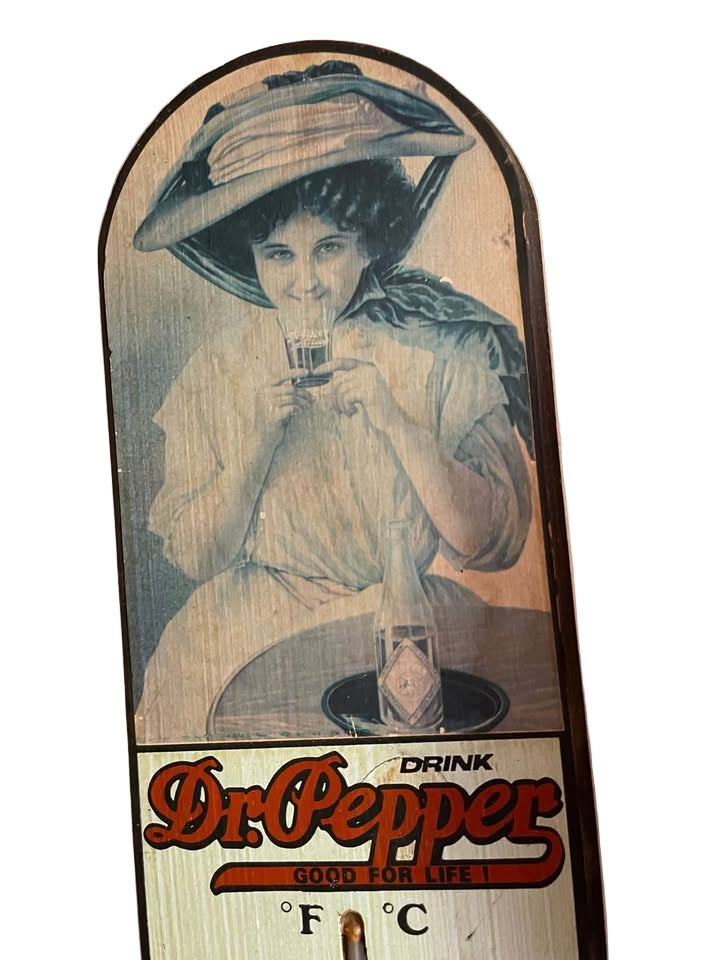 Dr Pepper thermometer