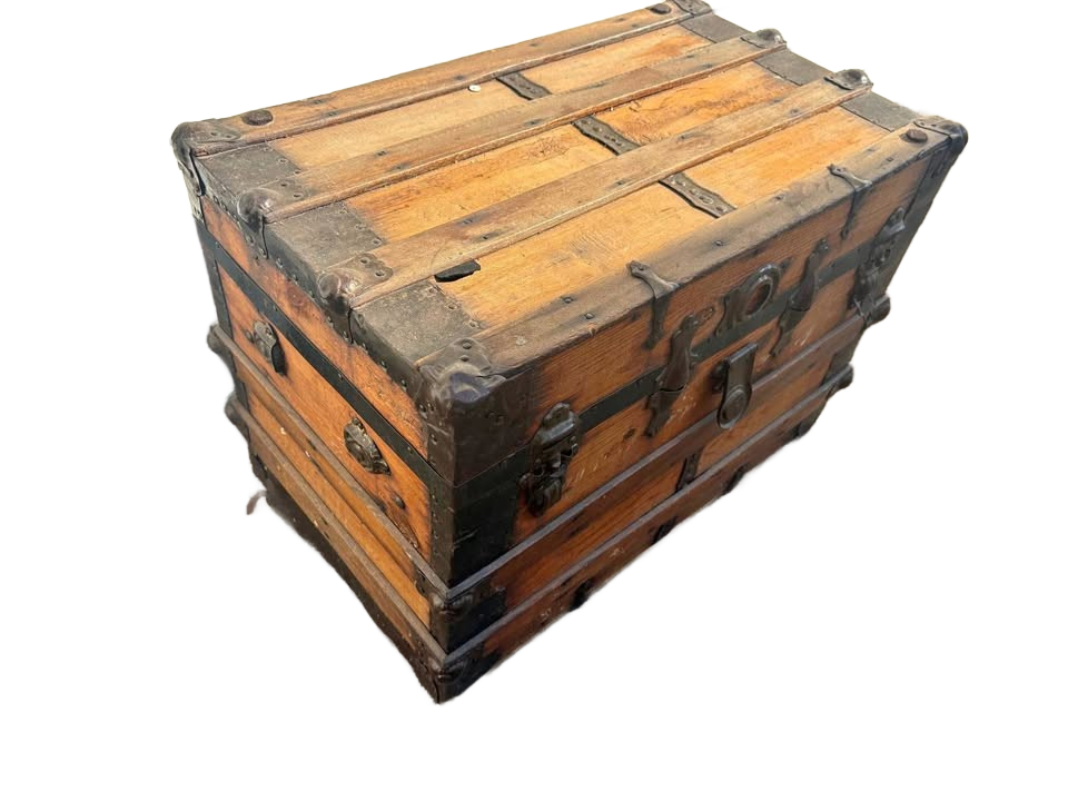 antique steamer trunk
