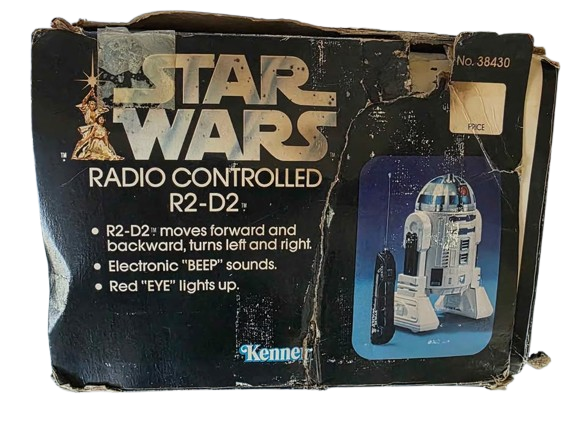 Vintage Kenner Star Wars Radio Controlled R2-D2 1978 Complete with Original Box and Remote