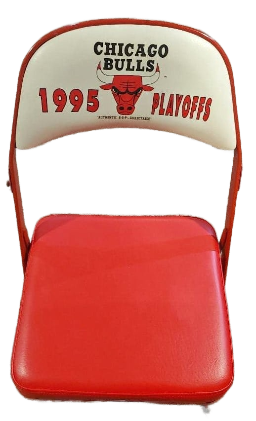 Chicago Bulls Authentic Playoff Courtside Chairs with COA