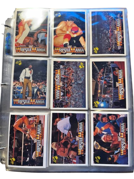 WWF trading cards