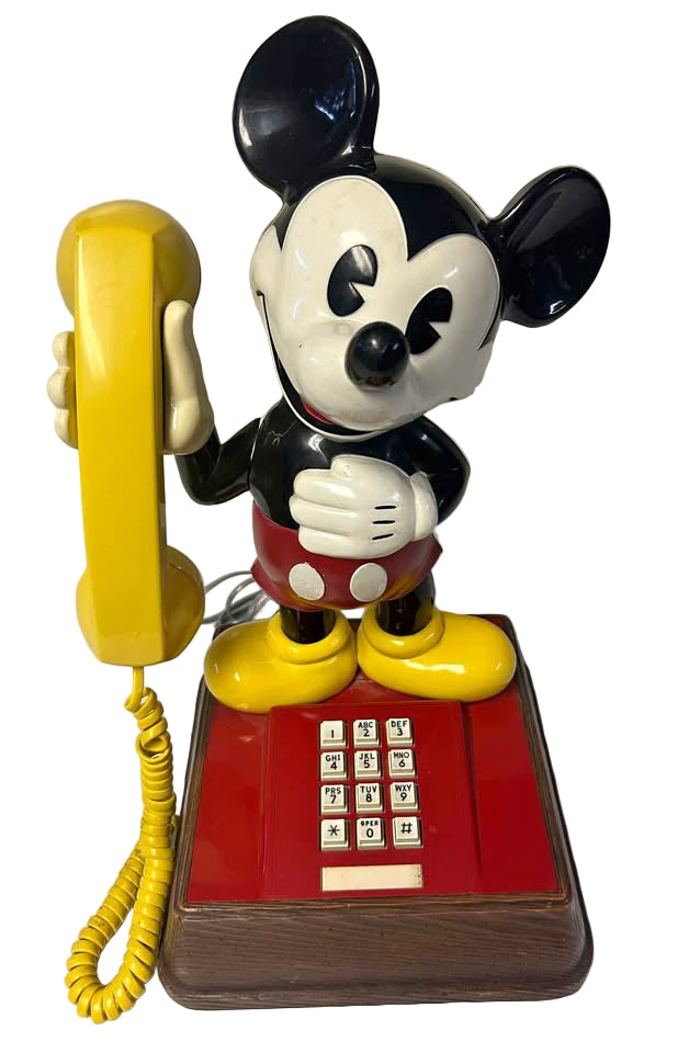 1976 Bicentennial Mickey Mouse telephone Original