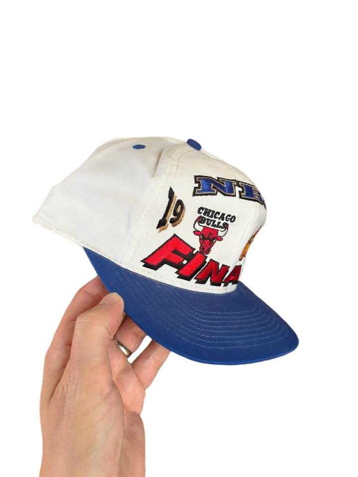 Rare Vintage 1996 Chicago Bull vs Sonics Finals Hat
