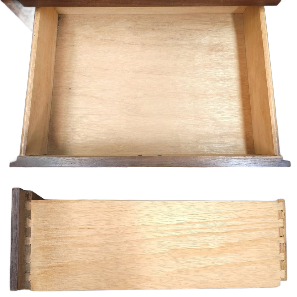 Exceptional RESTORED Mid Century Bedroom Set Available! Impeccable Dresser Queen Bed Mirror