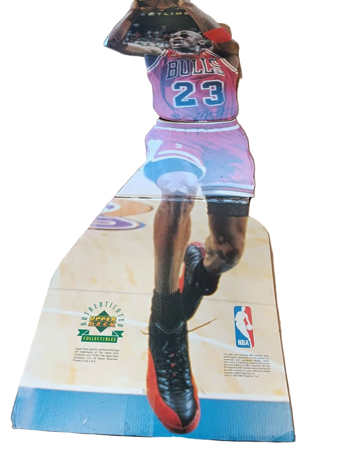 Vtg MICHAEL JORDAN cardboard Display