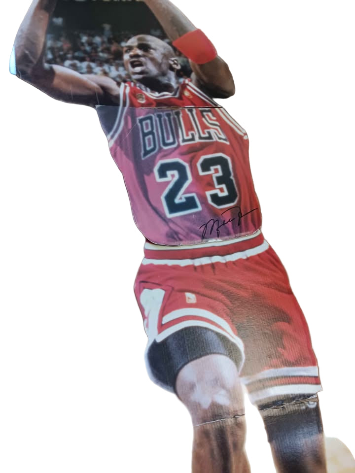 Vtg MICHAEL JORDAN cardboard Display