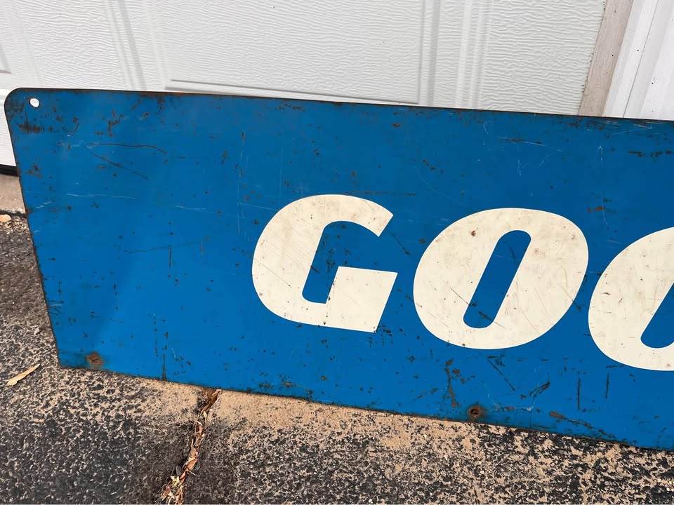 VINTAGE GOOD YEAR TIRES SIGN