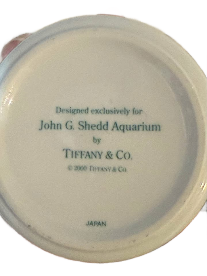 Tiffany & Co. Porcelain Trinket Box – Shedd Aquarium “Amazon Night Gala” 2000 (Chicago Exclusive)