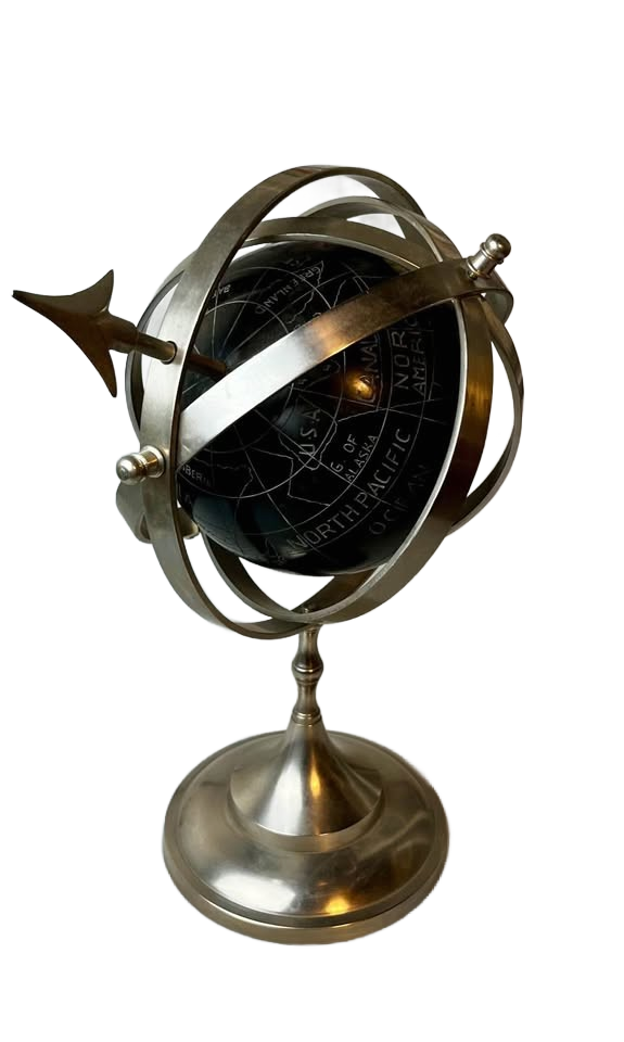 Vintage Armillary Sphere Earth