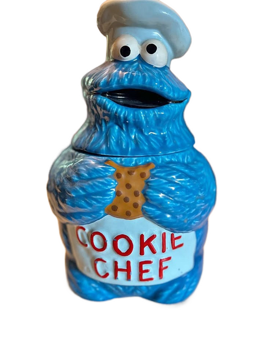 Vintage Cookie Monster Cookie Jar