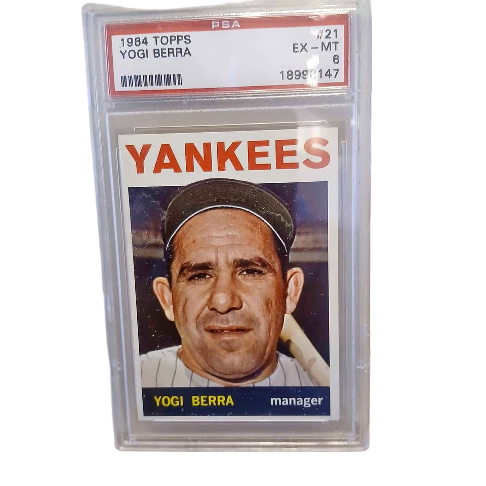 1964 Yogi Berra PSA ex-mt