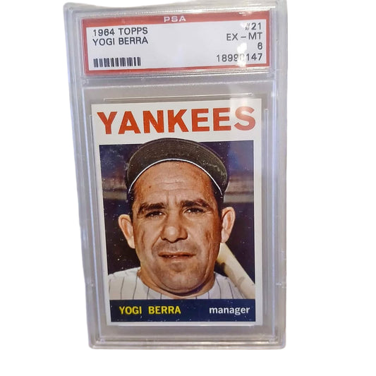 1964 Yogi Berra PSA ex-mt