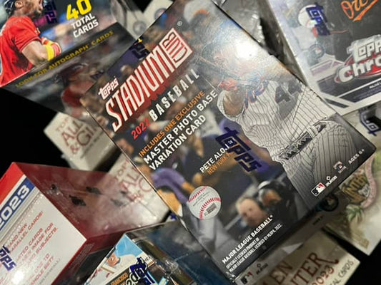 2022 Topps Stadium Club Baseball blaster box