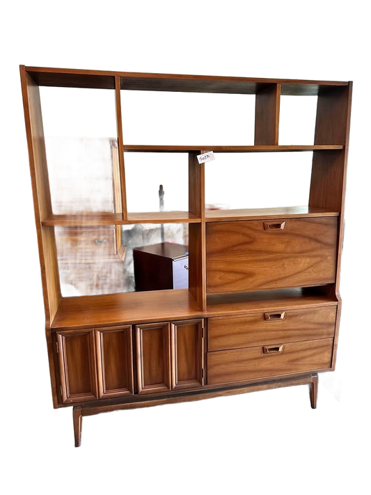 Mid Century Modern Room Divider Shelving Unit