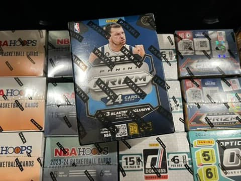 2023-24 Panini Prizm NBA Basketball Blaster Box.