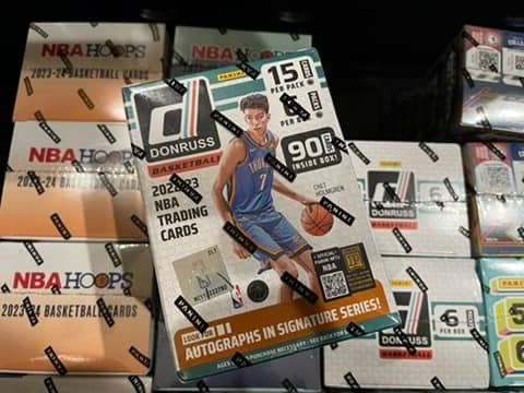 2022-23 Panini Donruss NBA Basketball Trading Card Blaster Box.