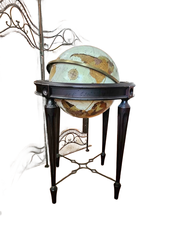 World Floor Globe Rotating 360°