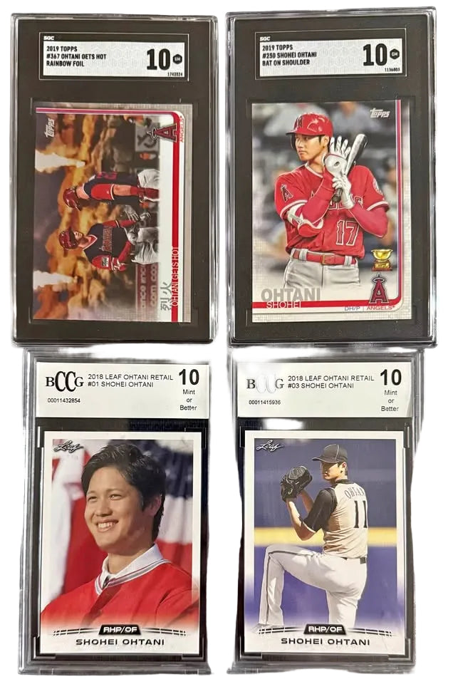 Shohei Ohtani Graded Lot