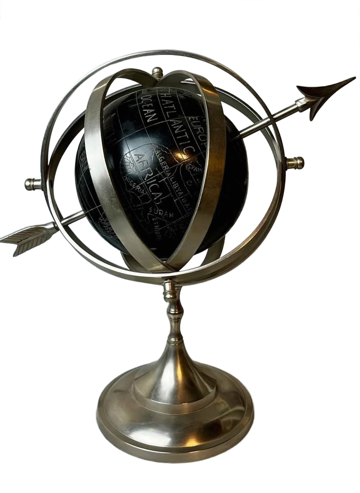 Vintage Armillary Sphere Earth