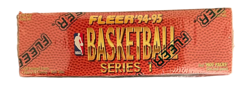 1994-95 Fleer Basketball Trading Card Box