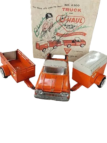 Toy Truck U-Haul Rental Fleet
