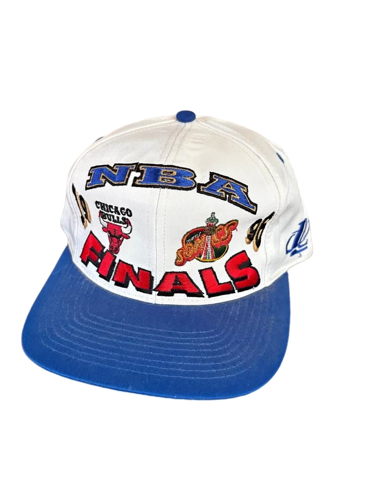 Rare Vintage 1996 Chicago Bull vs Sonics Finals Hat