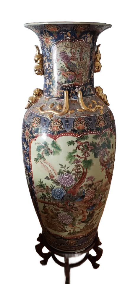 Oriental Floor Vase
