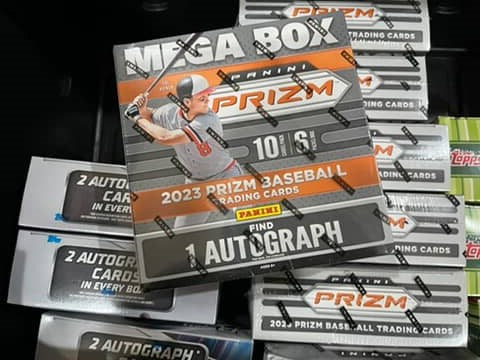 2023 Panini Prizm Baseball Mega Box